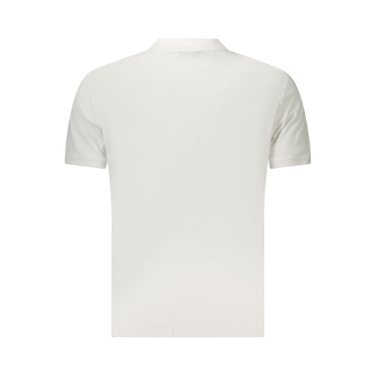 U.S. Grand Polo White Cotton Men's Polo Shirt