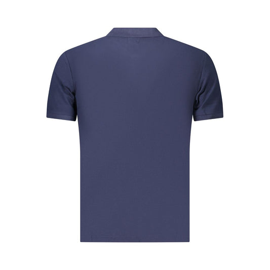 U.S. Grand Blue Cotton Mens Polo Shirt