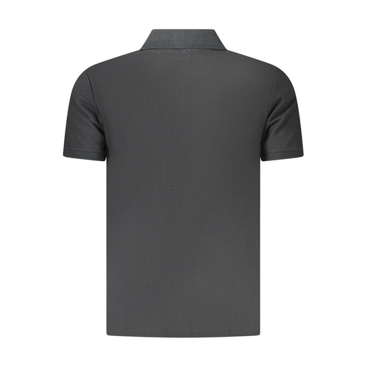 U.S. Grand Polo Black Cotton Men's Polo Shirt