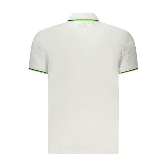 U.S. Grand Polo White Cotton Men's Polo Shirt