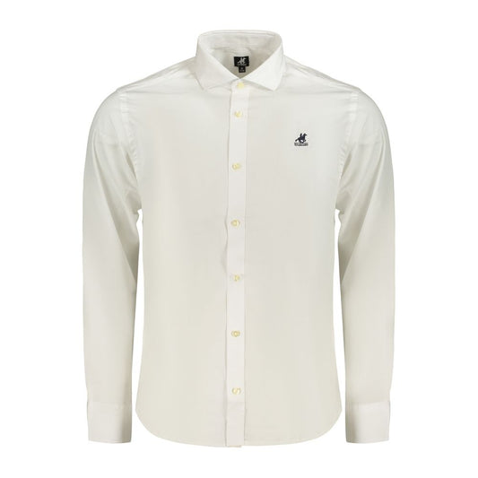 U.S. Grand Polo Bianco Cotton Men's Shirt