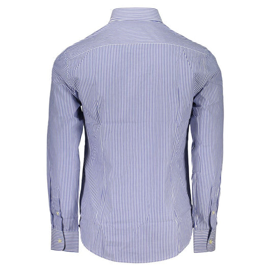 U.S. Grand Polo Blue Cotton Men's Shirt
