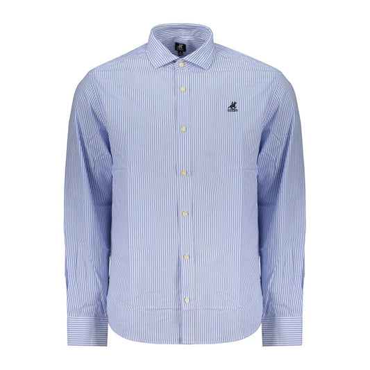 U.S. Grand Polo Azzurro Cotton Mens Shirt