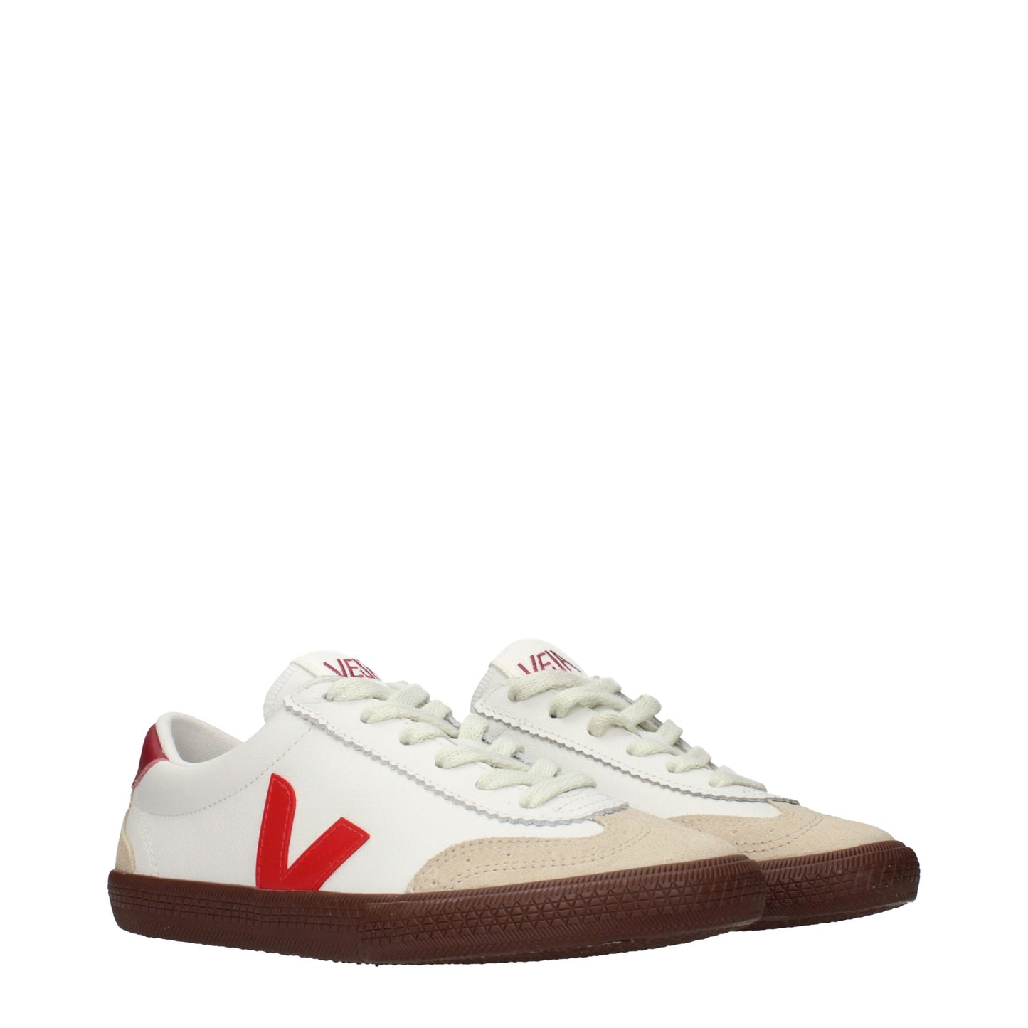 Veja White Leather Sneakers