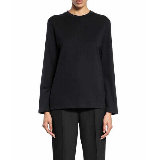 Jil Sander Black Cotton T-Shirt