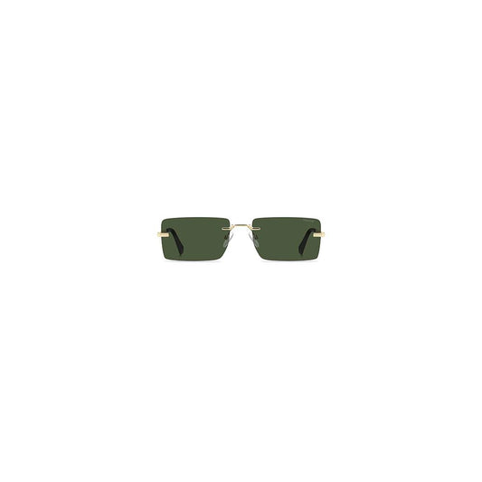 Polaroid Gold Metal Sunglasses