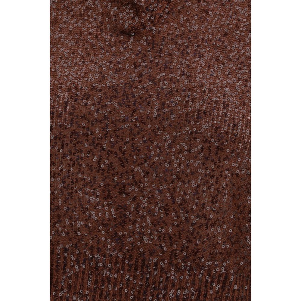 Brunello Cucinelli Bordeaux Linen Shirt
