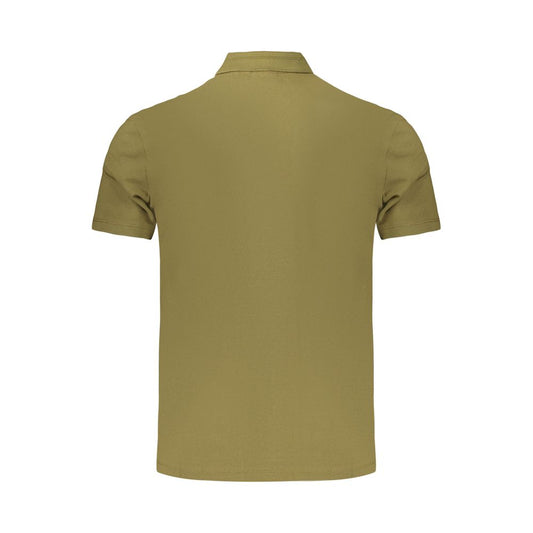 Napapijri Green Cotton Men's Polo Shirt