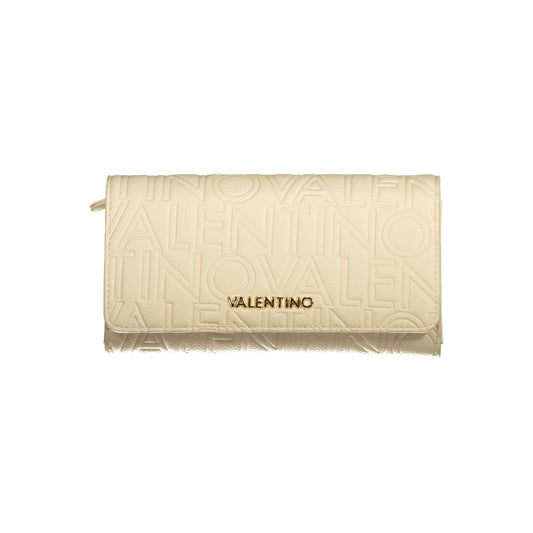 Valentino Beige Polyurethane Women's Wallet