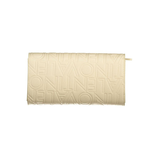 Valentino Beige Polyurethane Women's Wallet