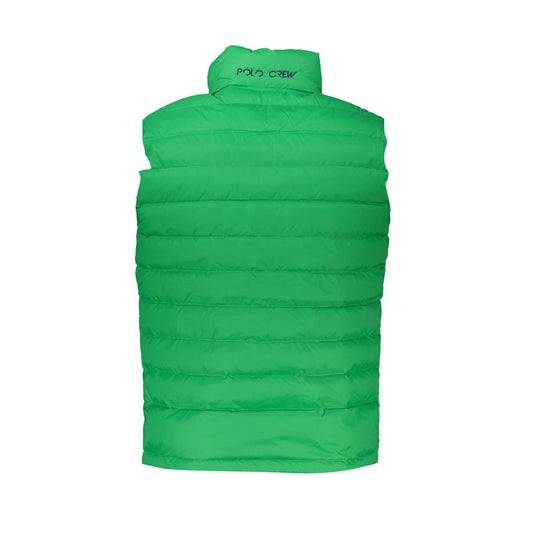 La Martina Verde Poliammide Men's Gilet