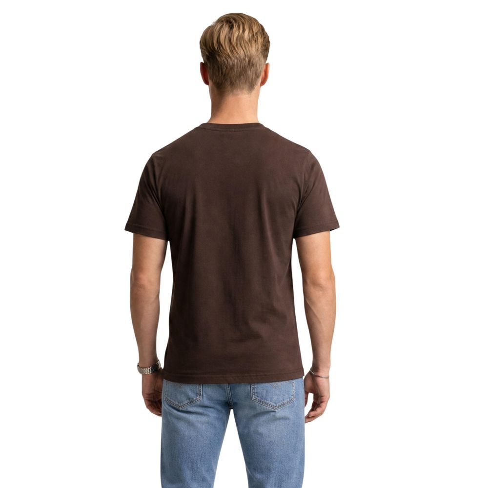 Lyle & Scott Brown Cotton T-Shirt