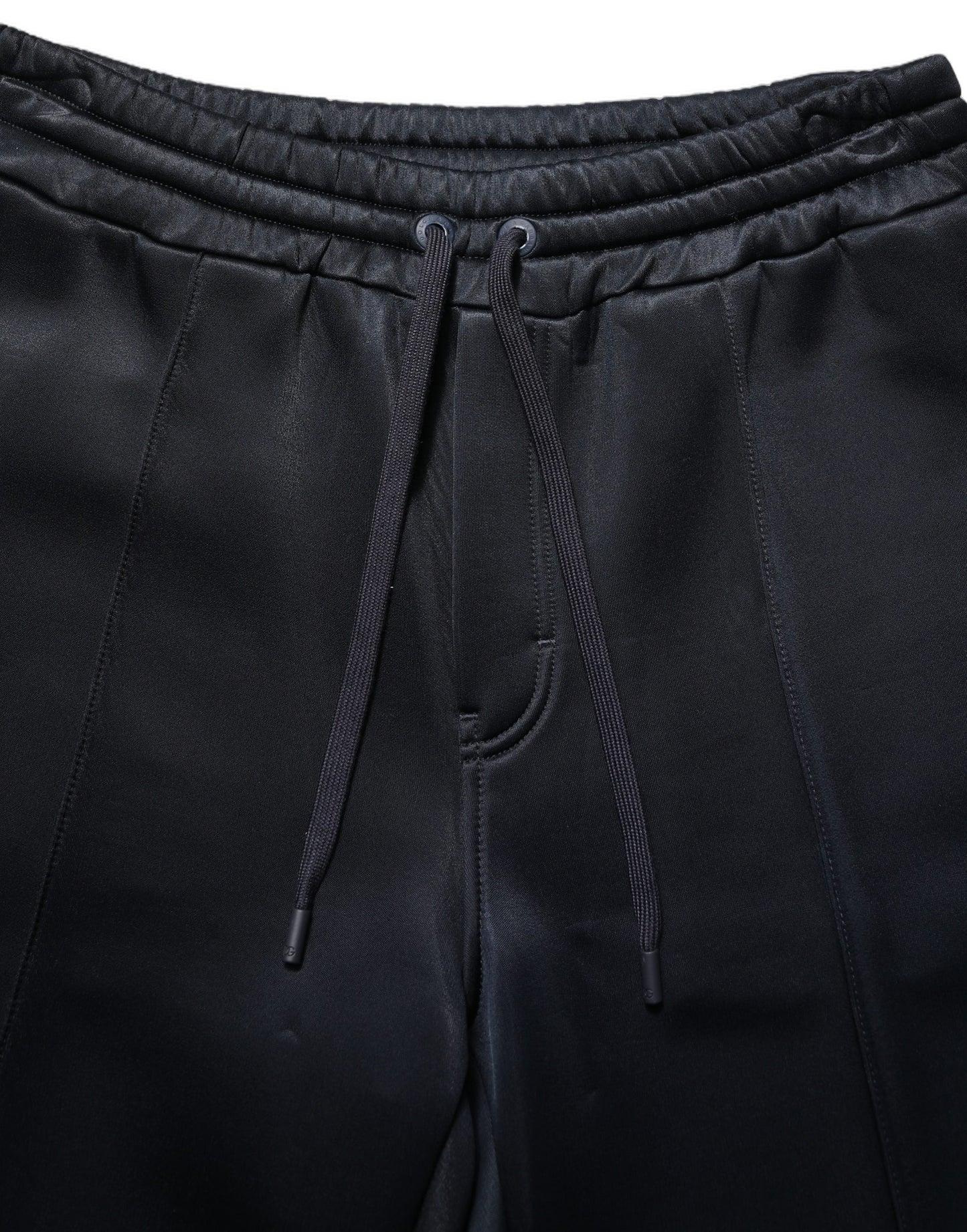 Dolce & Gabbana Black Polyester Jogger Men Sweatpants Pants