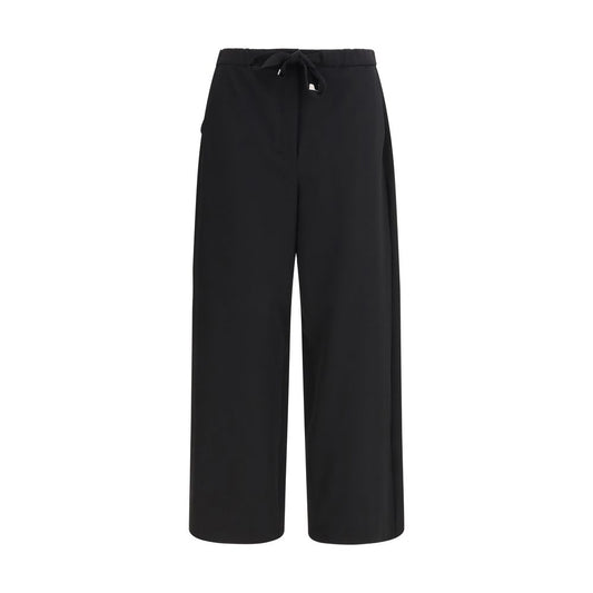 'S Max Mara Black Wool Oves Aries Flared Pants