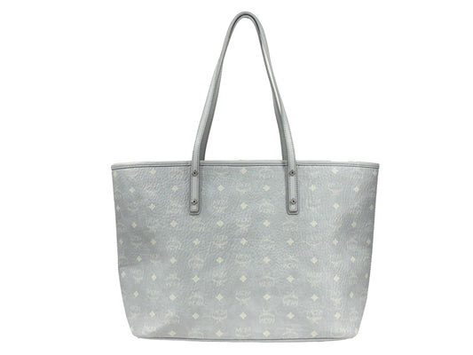 MCM Aren Leather Shoulder Tote Bag