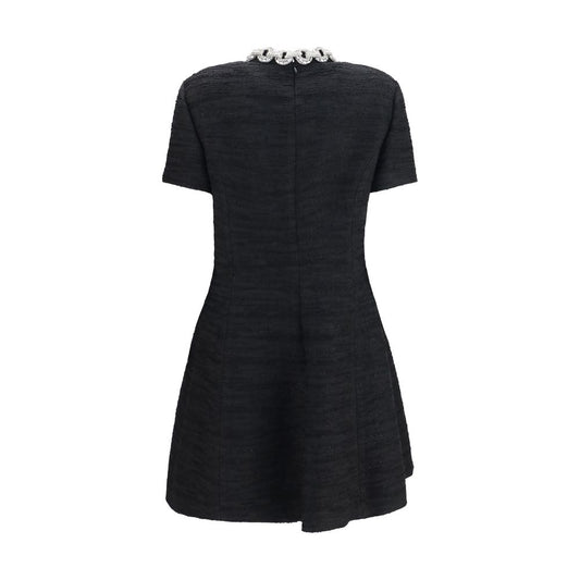 Valentino Garavani Black Cotton Cocktail Dress