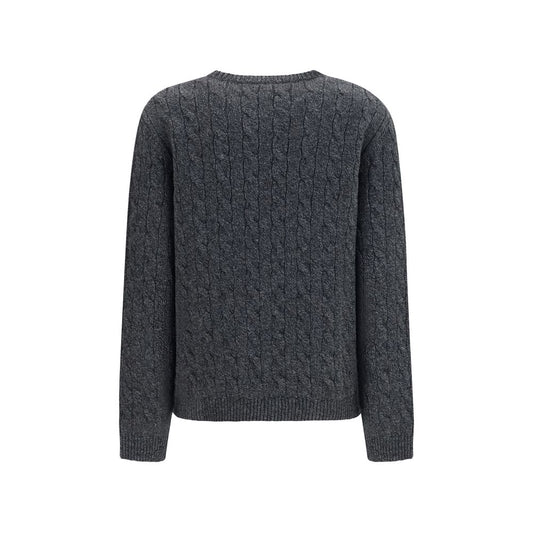 Valentino Garavani Gray Wool Oves Aries Sweatshirt