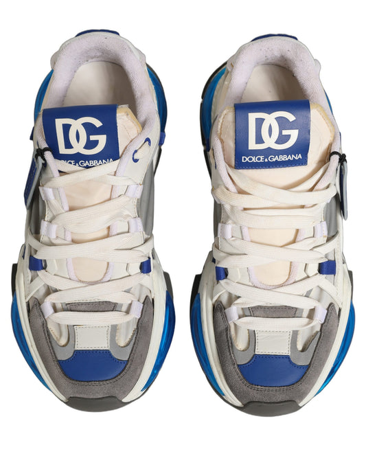 Dolce & Gabbana Black White Daymaster Low Top Sneakers Shoes
