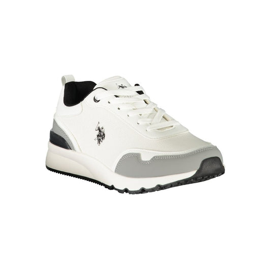 U.S. POLO ASSN. Bianco Poliuretano Uomo Sneaker