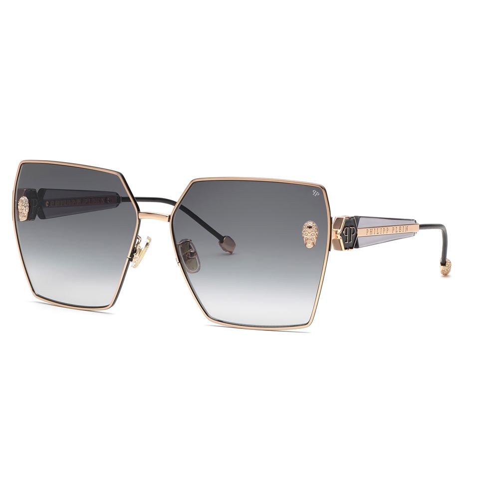 Philipp Plein Gold Metal Sunglasses