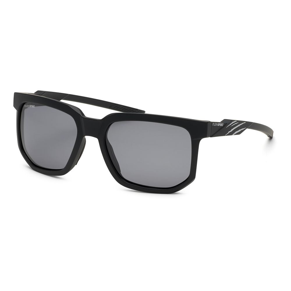 Plein Sport Black Injected Sunglasses