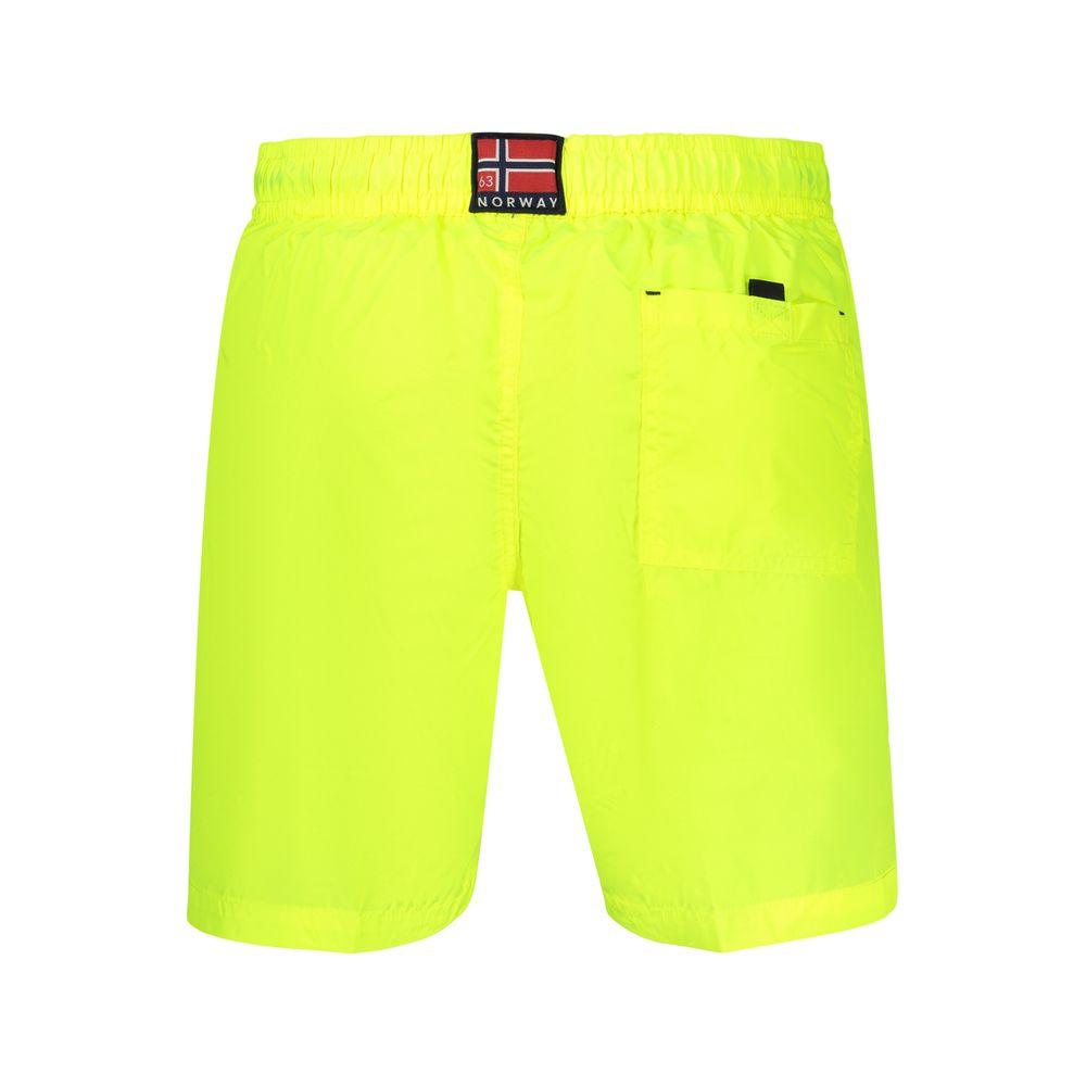 Norway 1963 Yellow Polyamide Swim Shorts