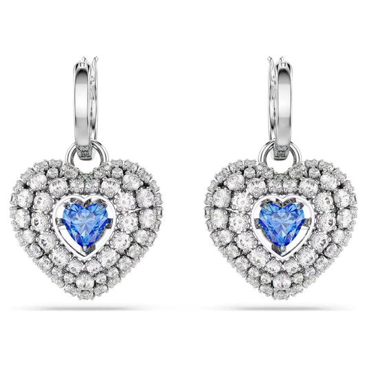 Swarovski Gray Stainless Steel Earrings
