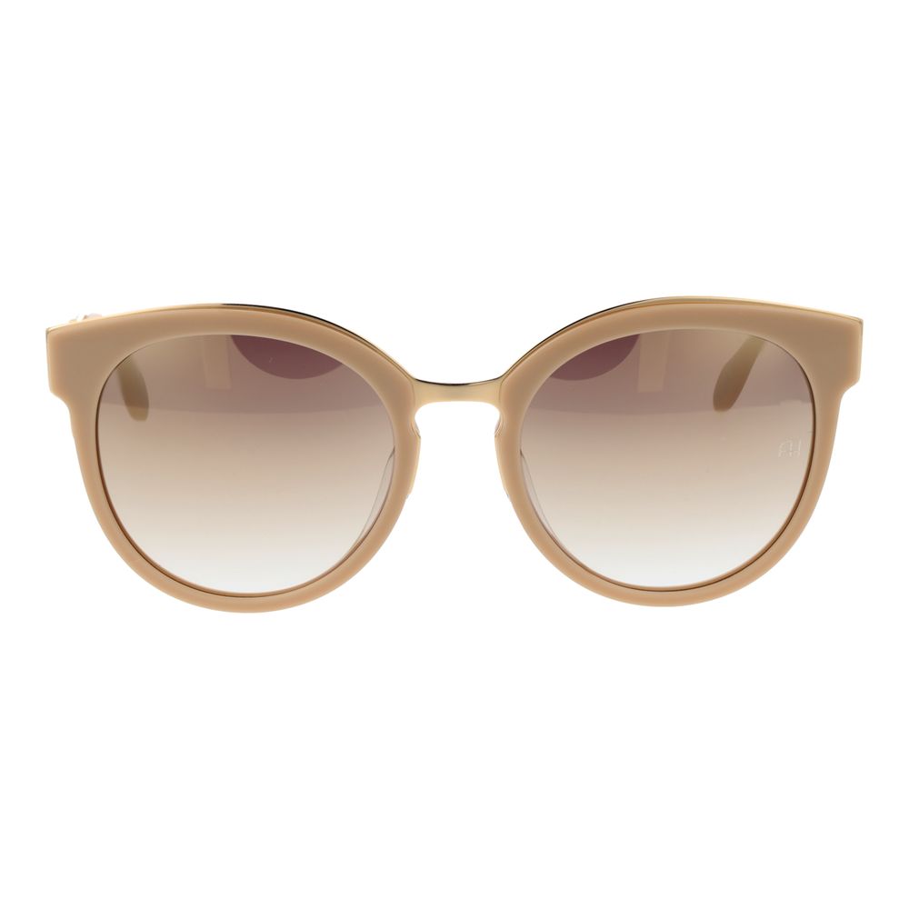 Ana Hickmann Beige Acetate Sunglasses