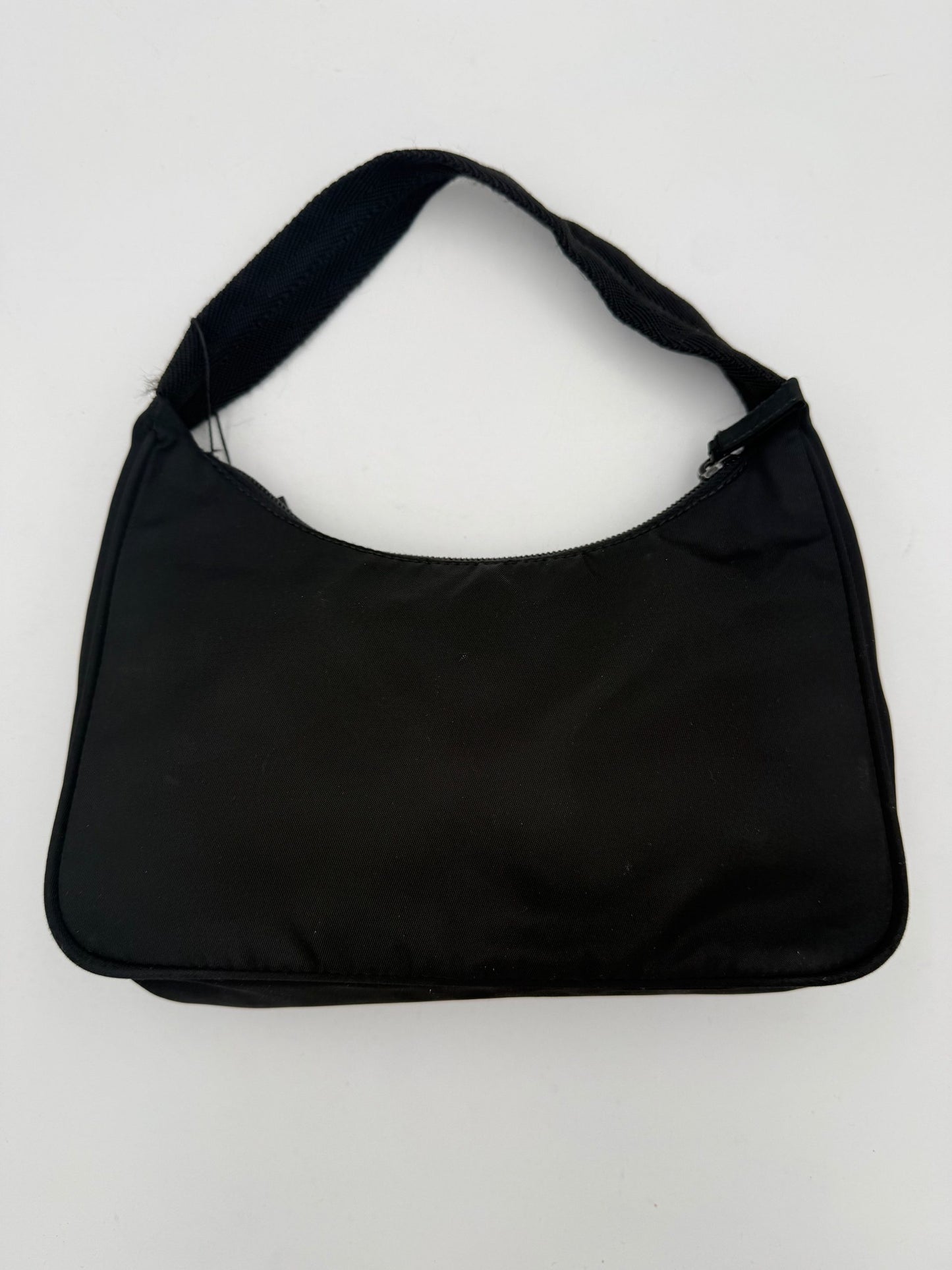 Prada Bicolor Nylon Handbag