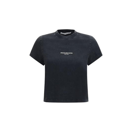 Alexander Wang Gray Cotton T-Shirt