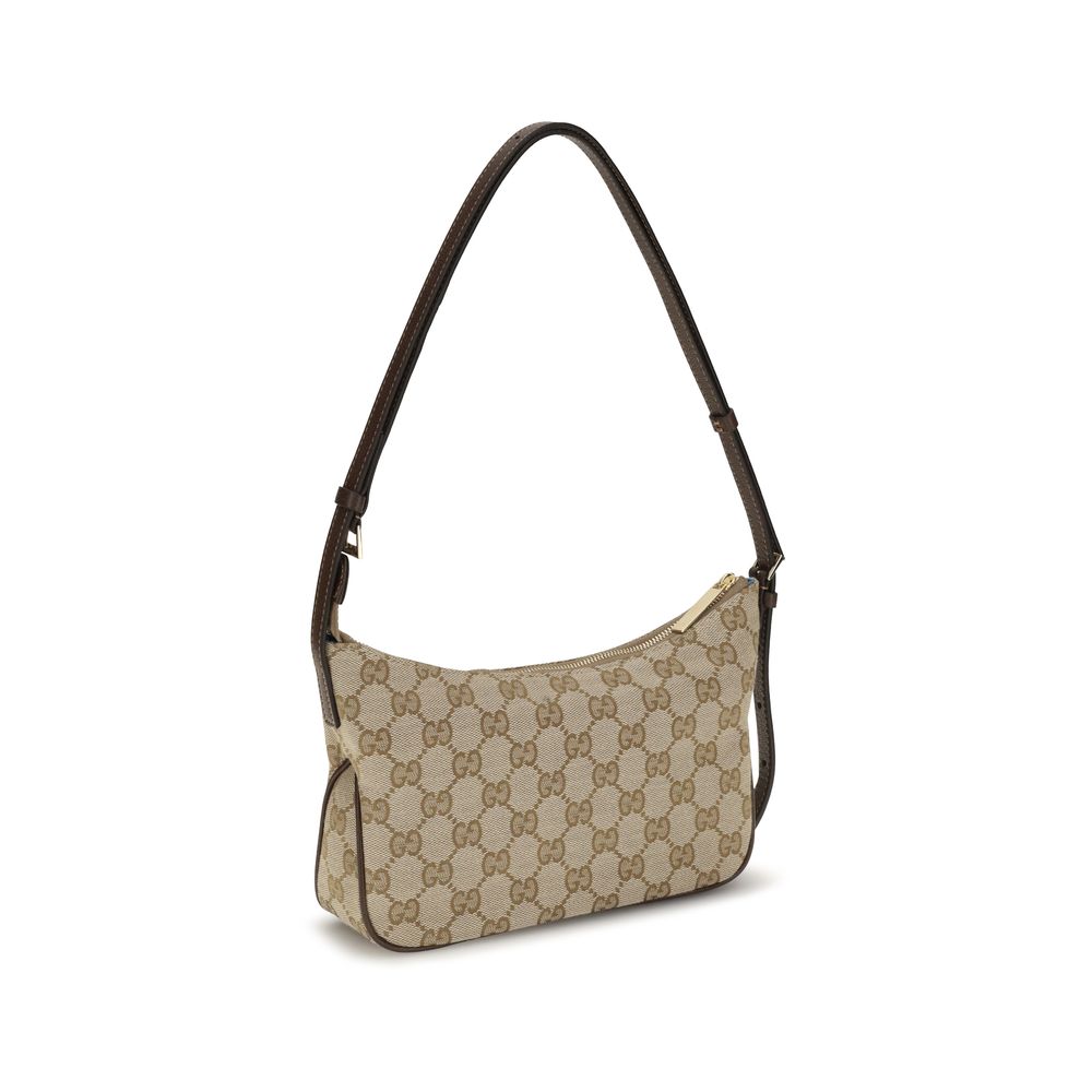 Gucci Beige Fabric Shoulder Bag
