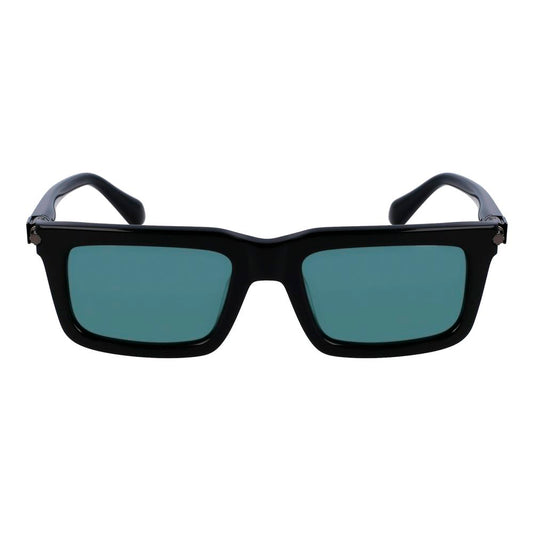 Ferragamo Black Acetate Sunglasses
