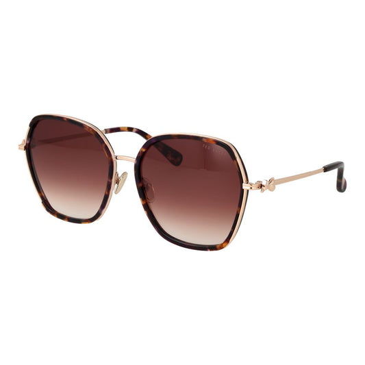 Ted Baker Brown Acetate Sunglasses