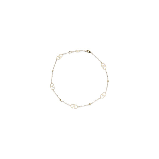 Valentino Garavani Gold Metal Necklace