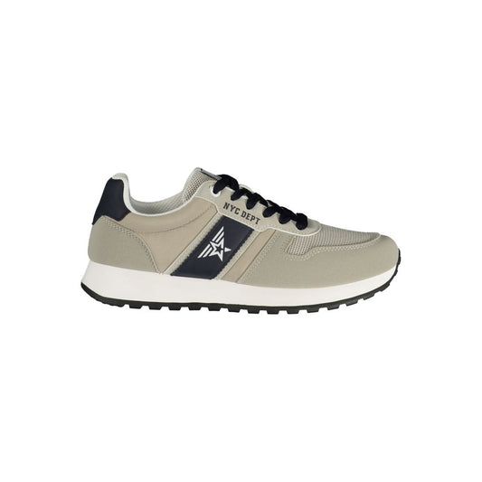 Avirex Beige Polyurethane Mens Sneaker