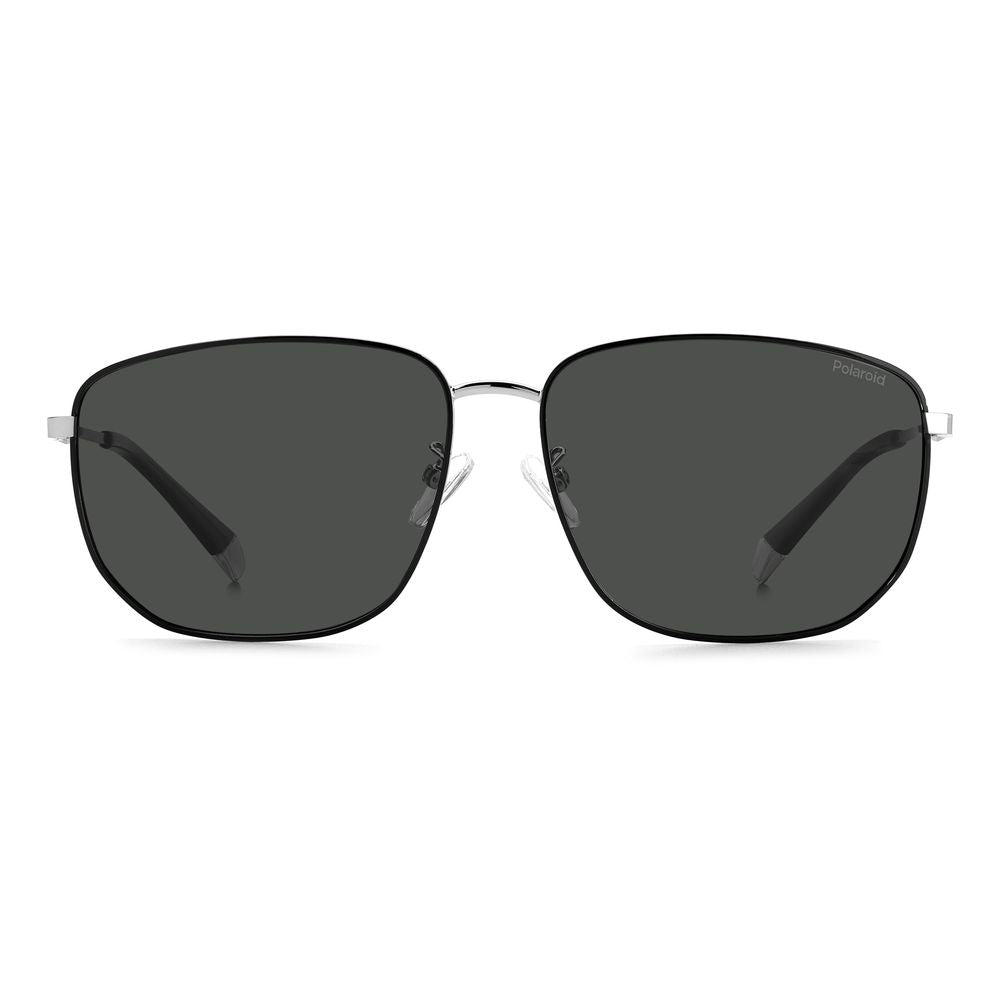 Polaroid Black Metal Sunglasses
