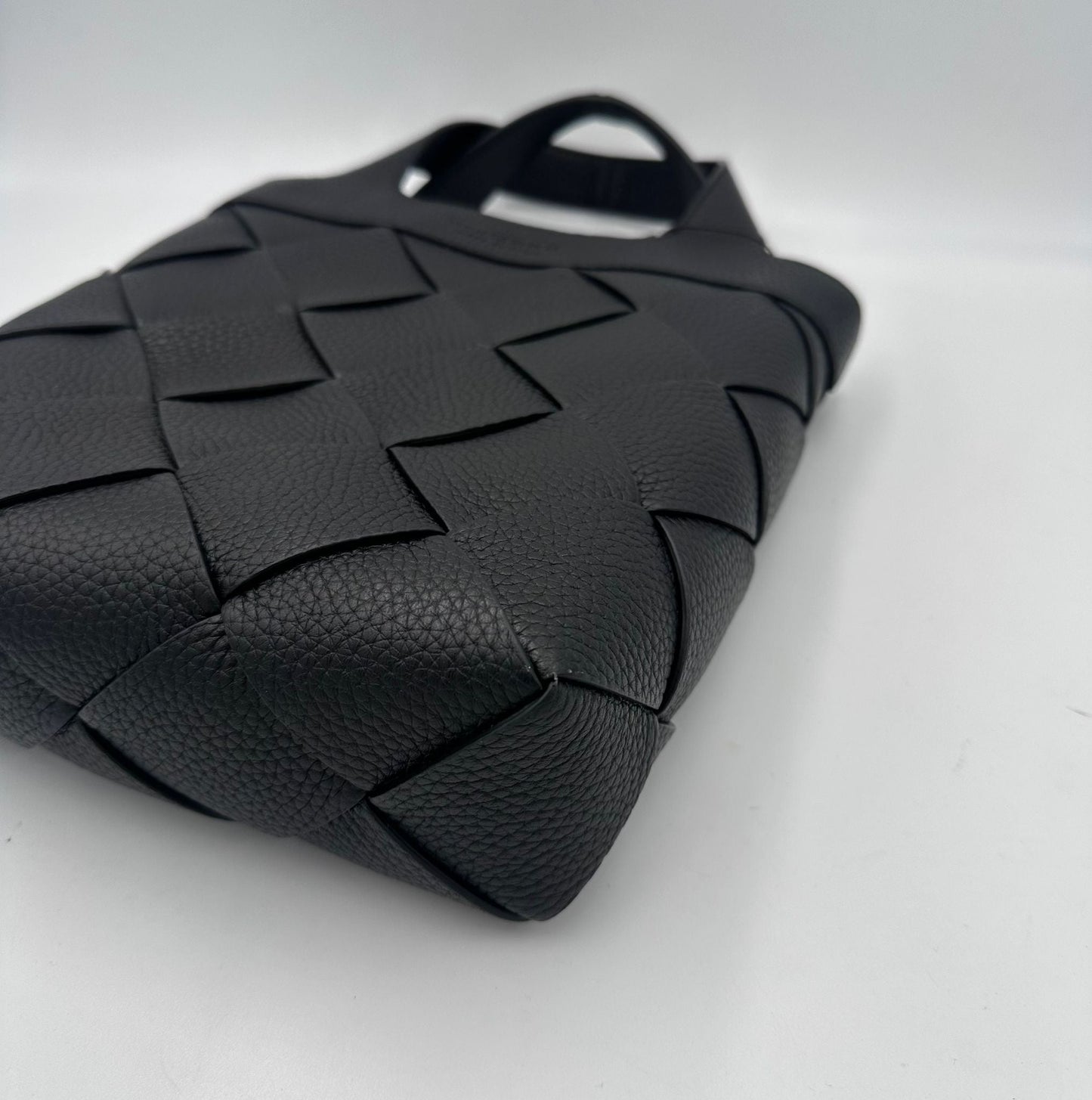 Bottega Veneta BOTTEGA VENETA Small DIAGO Black Handbag