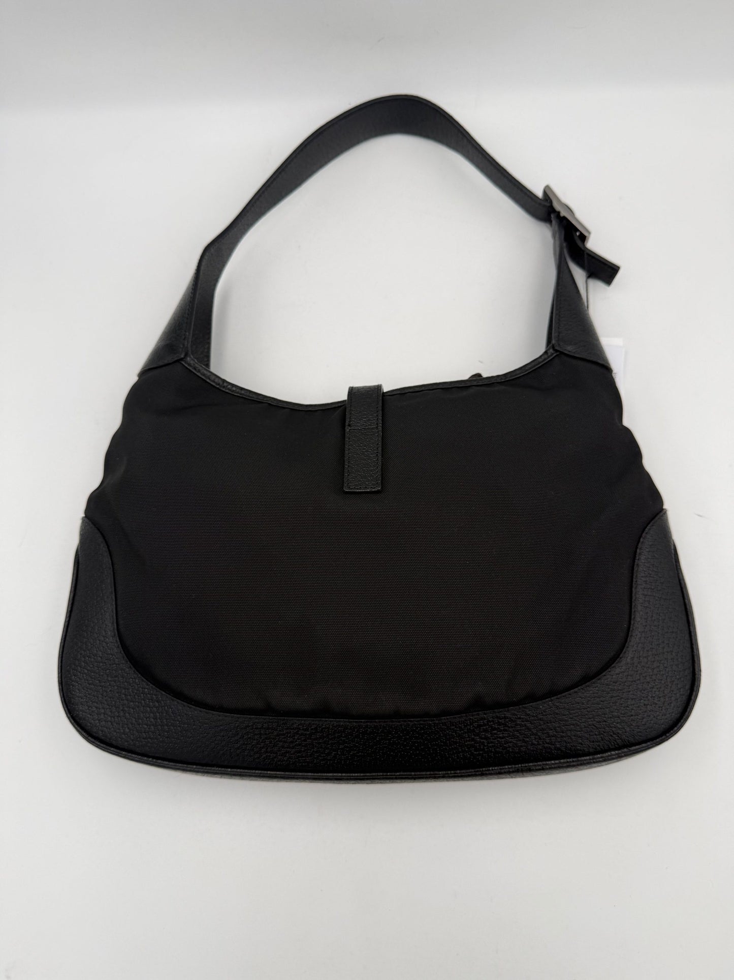 Gucci GUCCI JACKIE Leather and Canvas Handbag