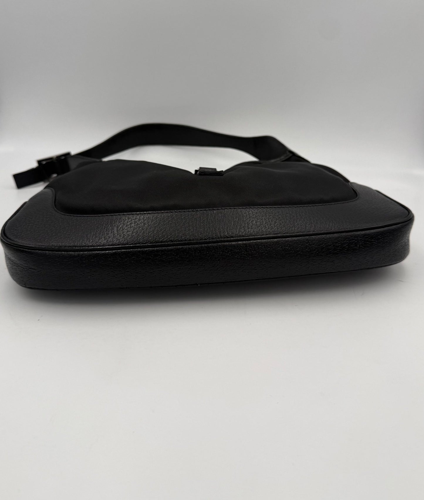 Gucci GUCCI JACKIE Leather and Canvas Handbag
