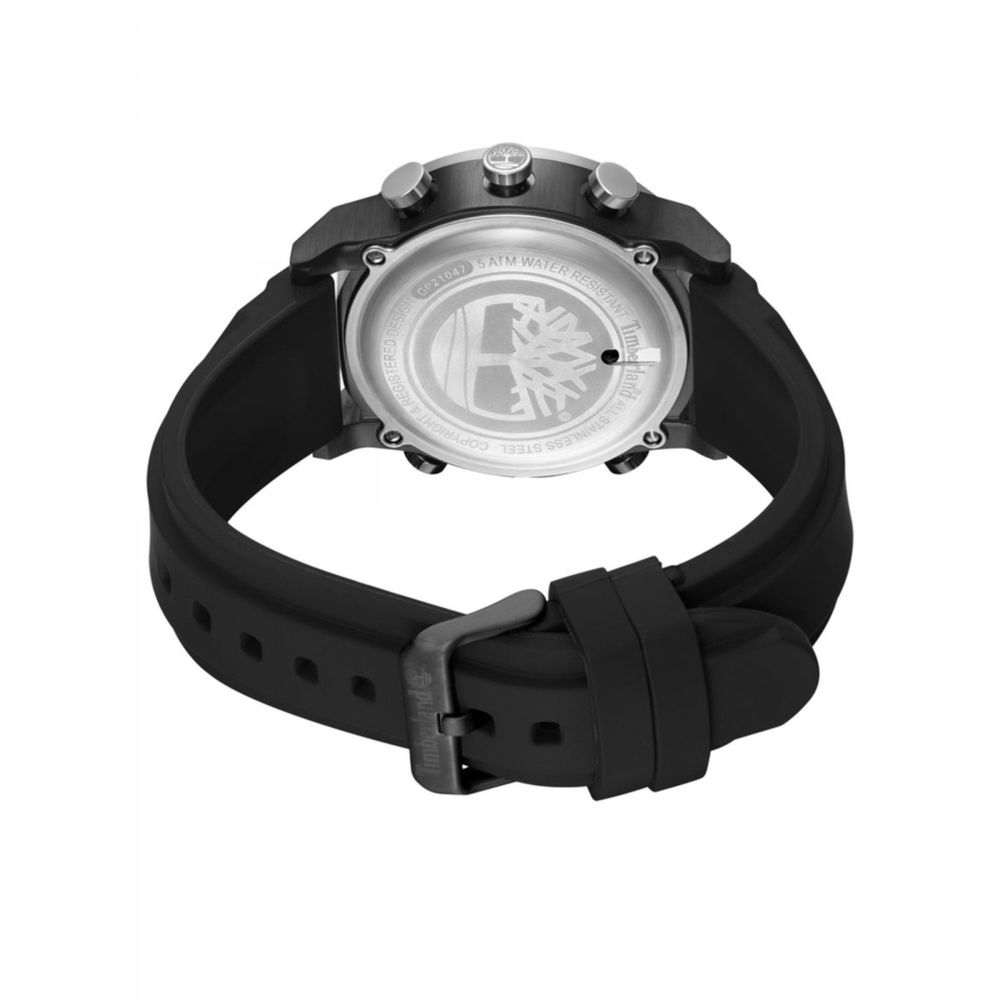 Timberland Black Synthetic Digital Watch