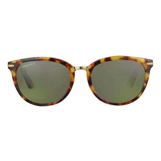 Serengeti Brown Plastic Sunglasses