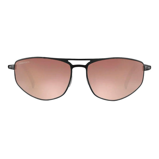 Serengeti Black Metal Sunglasses