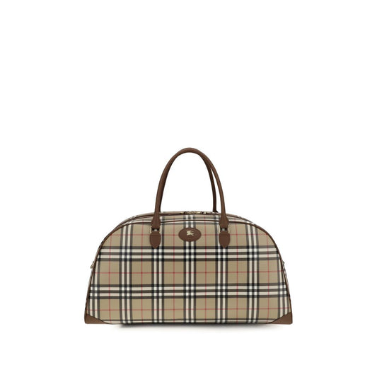 Burberry Beige Cotton Shoulder Bag