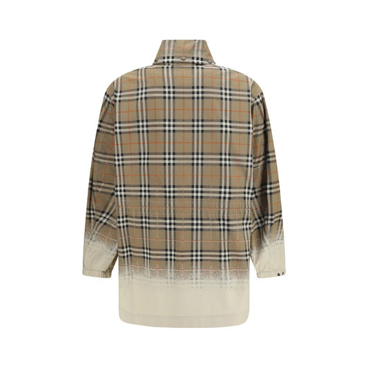 Burberry Beige Cotton Parka