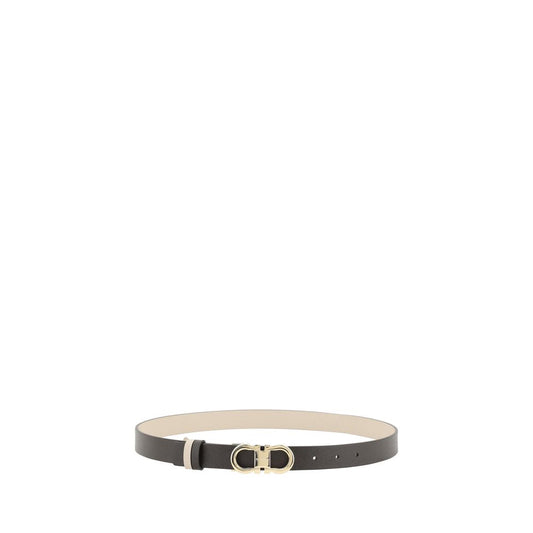 Ferragamo Brown Calf Leather Bos Taurus Regular Belt