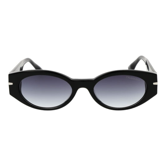 Trussardi Black Acetate Sunglasses