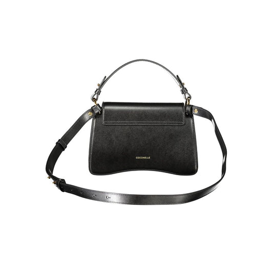 Coccinelle Black Leather Handbag
