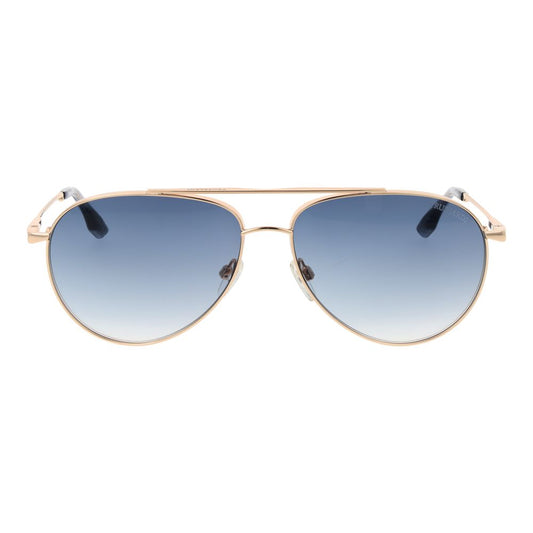 Trussardi Gold Stainless Steel Sunglasses