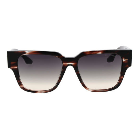 Trussardi Brown Acetate Sunglasses