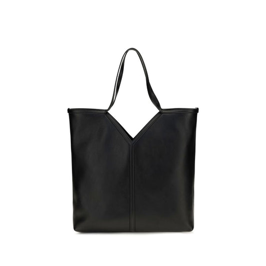Saint Laurent Black Calf Leather Bos Taurus Shoulder Bag